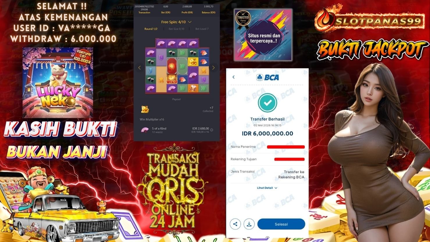 SLOTPANAS99 JACKPOT SLOT LUCKY NEKO